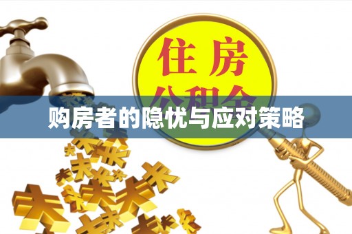 秀林购房者的隐忧与应对策略