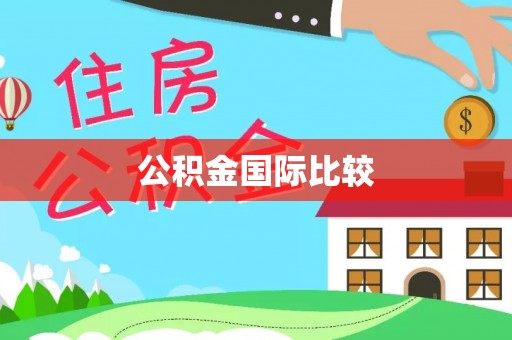 秀林公积金国际比较